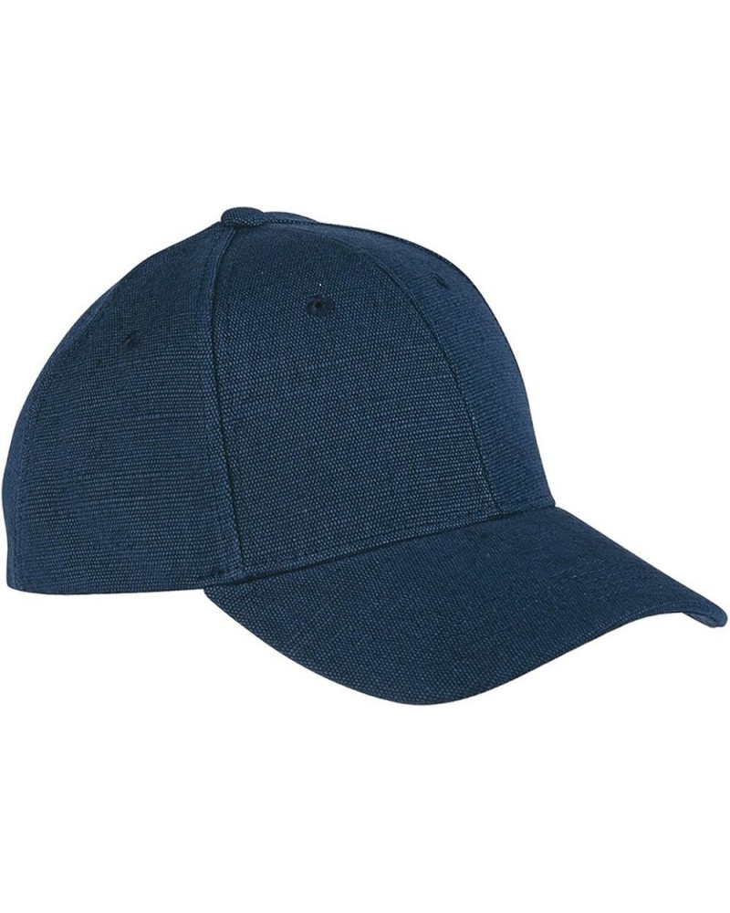 6.8 oz. Hemp Baseball Cap (EC7090) Navy $9.00 Baseball Caps