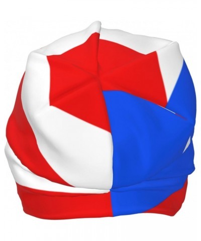 Puerto Rico Flag Chic & Cozy: Stylish Beanie Hats for Winter Comfort Black $11.69 Skullies & Beanies