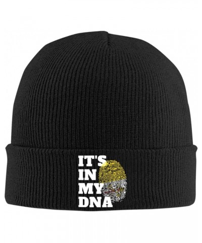 It's in My DNA Vatican City Flag Knit Winter Cap Cozy Winter Essential Ultimate Warmth Men Women Black $13.19 Skullies & Beanies