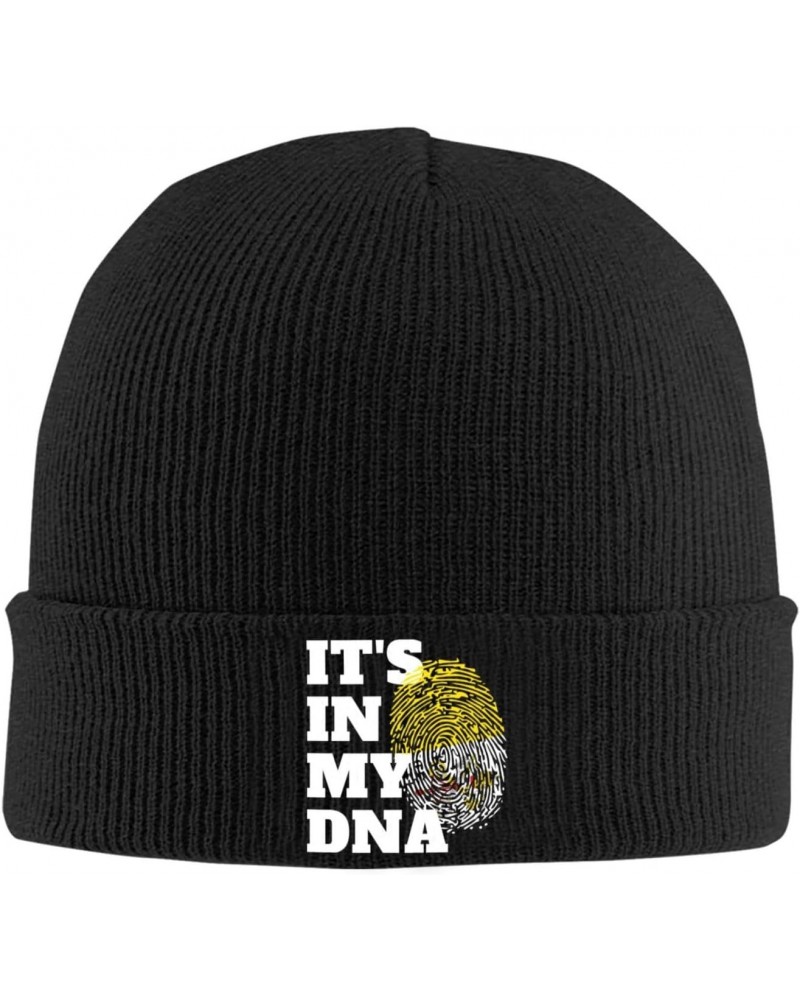 It's in My DNA Vatican City Flag Knit Winter Cap Cozy Winter Essential Ultimate Warmth Men Women Black $13.19 Skullies & Beanies