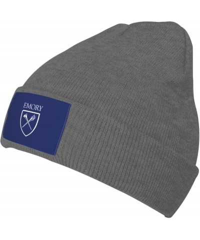 Emory University Classic Warm Winter Knit Cap Fleece Lined Beanie Hat Deep Heather $12.36 Skullies & Beanies