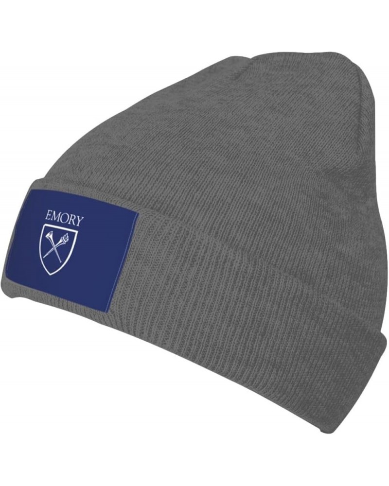 Emory University Classic Warm Winter Knit Cap Fleece Lined Beanie Hat Deep Heather $12.36 Skullies & Beanies