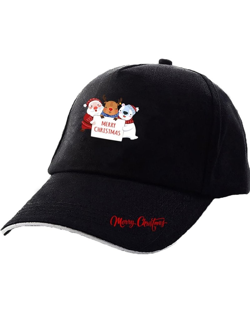 Men and Women Baseball Cap Fashion Trend Cartoon Cute Christmas Comfortable Sun Cap Visors Cap Mens Vintage Caps L $7.11 Visors