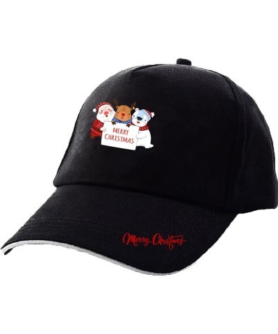 Men and Women Baseball Cap Fashion Trend Cartoon Cute Christmas Comfortable Sun Cap Visors Cap Mens Vintage Caps L $7.11 Visors