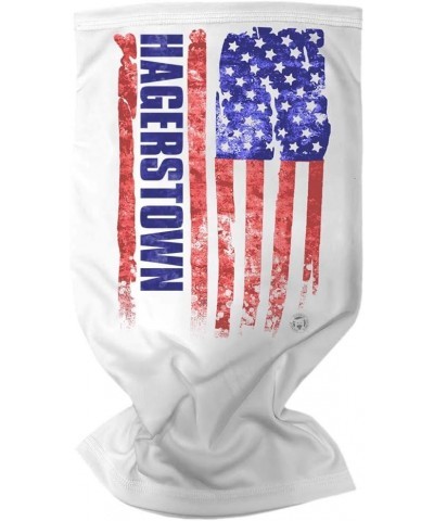 Hagerstown American Flag Face Bandana Gaiter Tube Scarf Costume $20.39 Scarves