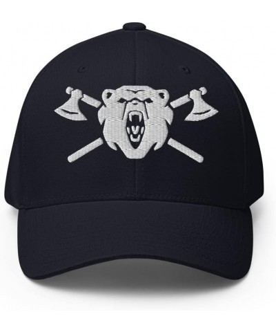 Berserker Viking Bear Hat Norse Mythology Nordic Scandinavian Pagan Warrior Cap Dark Navy $17.06 Baseball Caps