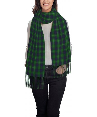 Large Scarf Plaid Cashmere Feel Shawl Wraps with Tassel Soft Fashion Warm Scarves for Women Clan Macintyre Scottish Tartan Pl...