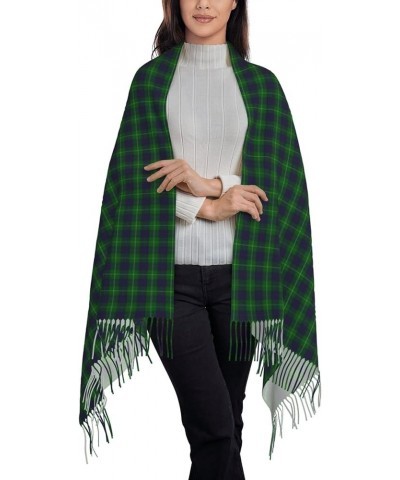 Large Scarf Plaid Cashmere Feel Shawl Wraps with Tassel Soft Fashion Warm Scarves for Women Clan Macintyre Scottish Tartan Pl...