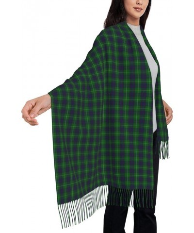 Large Scarf Plaid Cashmere Feel Shawl Wraps with Tassel Soft Fashion Warm Scarves for Women Clan Macintyre Scottish Tartan Pl...