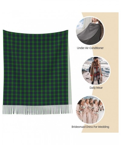 Large Scarf Plaid Cashmere Feel Shawl Wraps with Tassel Soft Fashion Warm Scarves for Women Clan Macintyre Scottish Tartan Pl...