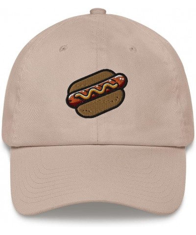 Hotdog Baseball Dad Hat Cap, Food Sausage Funny Mom Trucker Men Women Adult Embroidery Embroidered Cool Designer Stone $23.51...