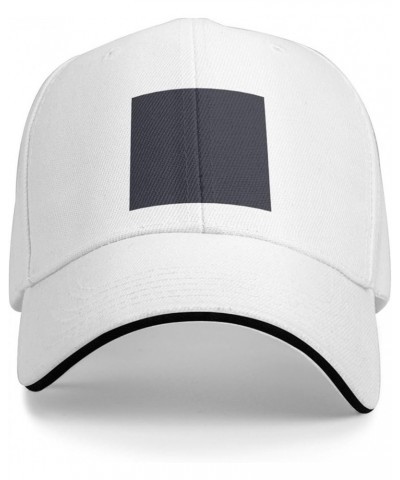 Solid Color Black Picture Casual General Baseball Cap Black : Comfortable, Light White $11.40 Baseball Caps