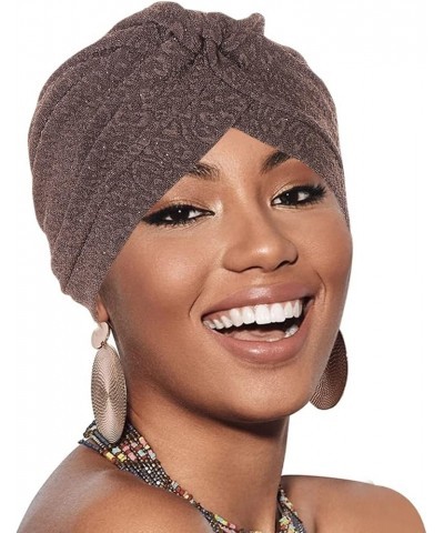 Head Wrap for Women Ethnic Bohemian Hair Cover Wrap Turban Headwear Turban Cap for Women Cancer Head Hat Cap C $8.90 Skullies...