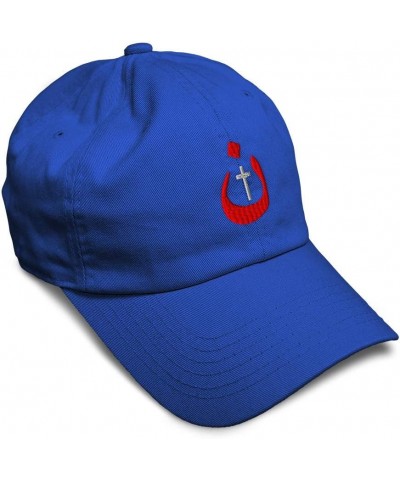 Soft Baseball Cap Christian Nazarene Jesus God Letters Cotton Embroidered Dad Hats for Men & Women Royal Blue Design Only $12...