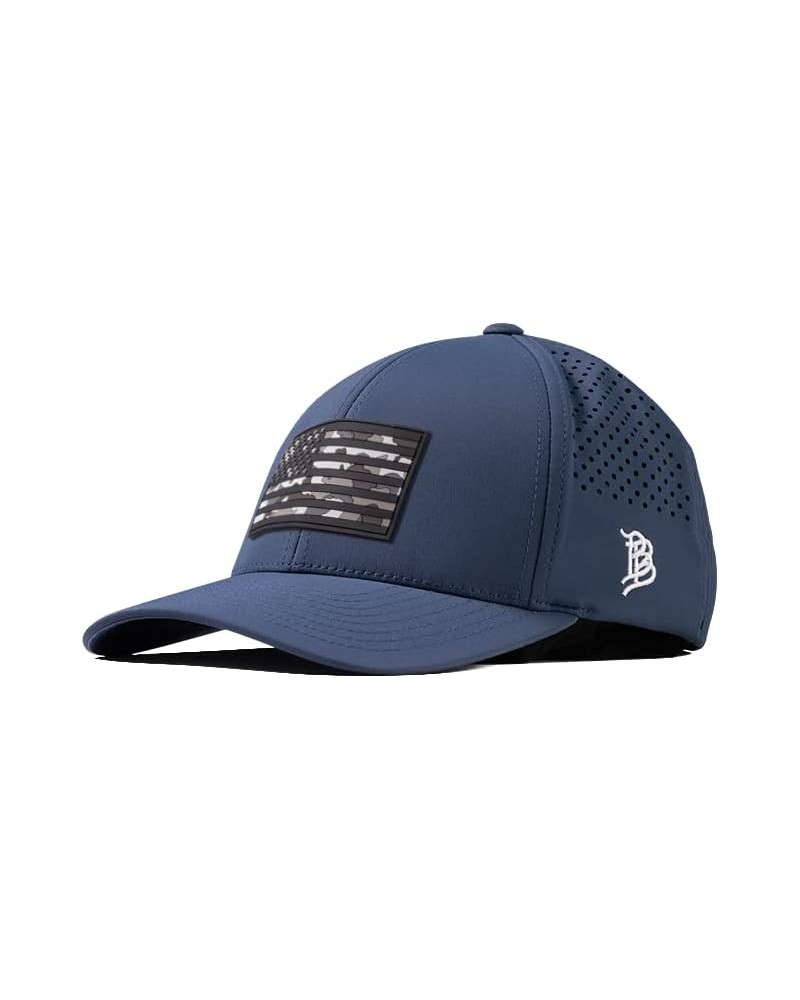 Branded Bills Arctic Camo Glory PVC Performance Navy Curved Performance $21.60 Baseball Caps