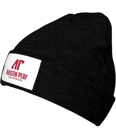 Austin Peay State University Stretch Beanie Knit Hat for Men Women Winter Fall Spring Warm Cap Black $11.03 Skullies & Beanies