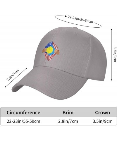 Hand Tear Flag of Palau Baseball Cap for Men Women Dad Hat Classic Adjustable Golf Hats Gray $12.96 Baseball Caps