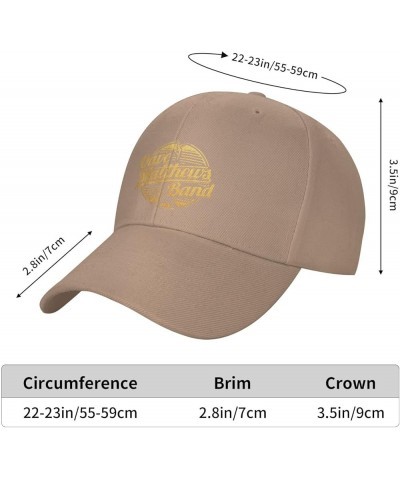 Baseball Cap for Dave Band Mathews Hat Men Durable Cap Polo Style Hat Adjustable Outdoor Unisex Cap Natural $16.49 Baseball Caps