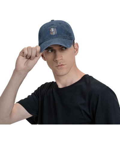 It's Ok to Be Different Autism American Flag Unisex Baseball Cap Navy Blue $10.80 Cowboy Hats