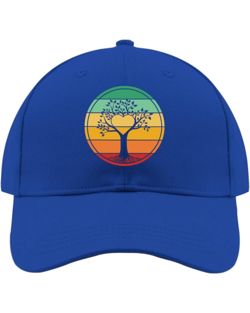 Sun hat Tree Funny Trucker hat Cute hat Gifts for Boyfriends Outdoor Hats Blue $9.40 Cowboy Hats