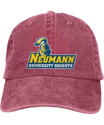 Neumann University Cowboy Hats，Unisex Adjustable for Hat Baseball Cap Casquette Red $12.99 Cowboy Hats