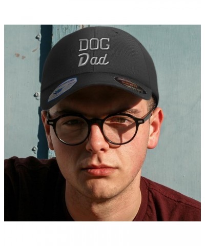 Custom Flexfit Hats for Men & Women Dog Dad Embroidery Dogs Polyester Dad Hat Baseball Cap Royal Blue Design Only $17.50 Base...