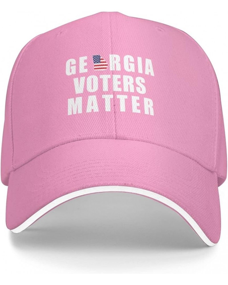 Georgia Voters Matter Baseball Cap Hat End Stop Voters Suppression Trucker Hat Protect Voting Right Dad Hat Black Pink $8.27 ...