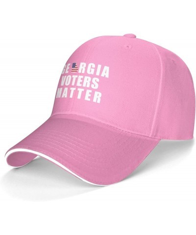 Georgia Voters Matter Baseball Cap Hat End Stop Voters Suppression Trucker Hat Protect Voting Right Dad Hat Black Pink $8.27 ...