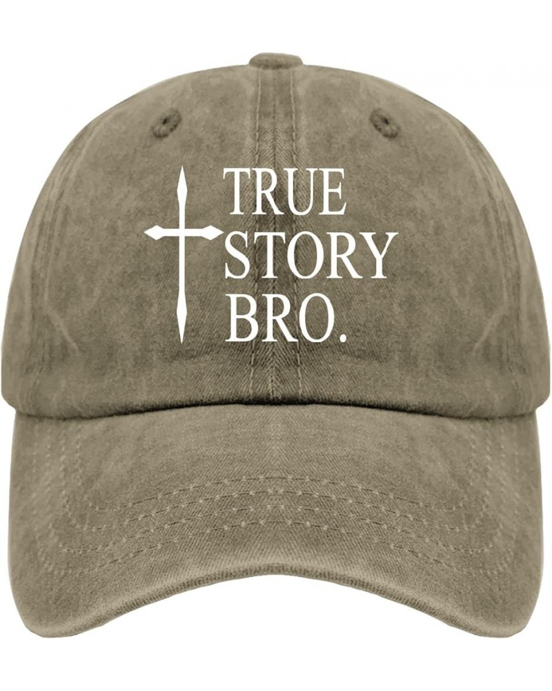 Baseball Hat Jesus Sport Cap for Women Athletic Caps Breathable Trues Storys Bros Baseball Hat Women Pigment Khaki $11.79 Sun...