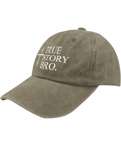 Baseball Hat Jesus Sport Cap for Women Athletic Caps Breathable Trues Storys Bros Baseball Hat Women Pigment Khaki $11.79 Sun...