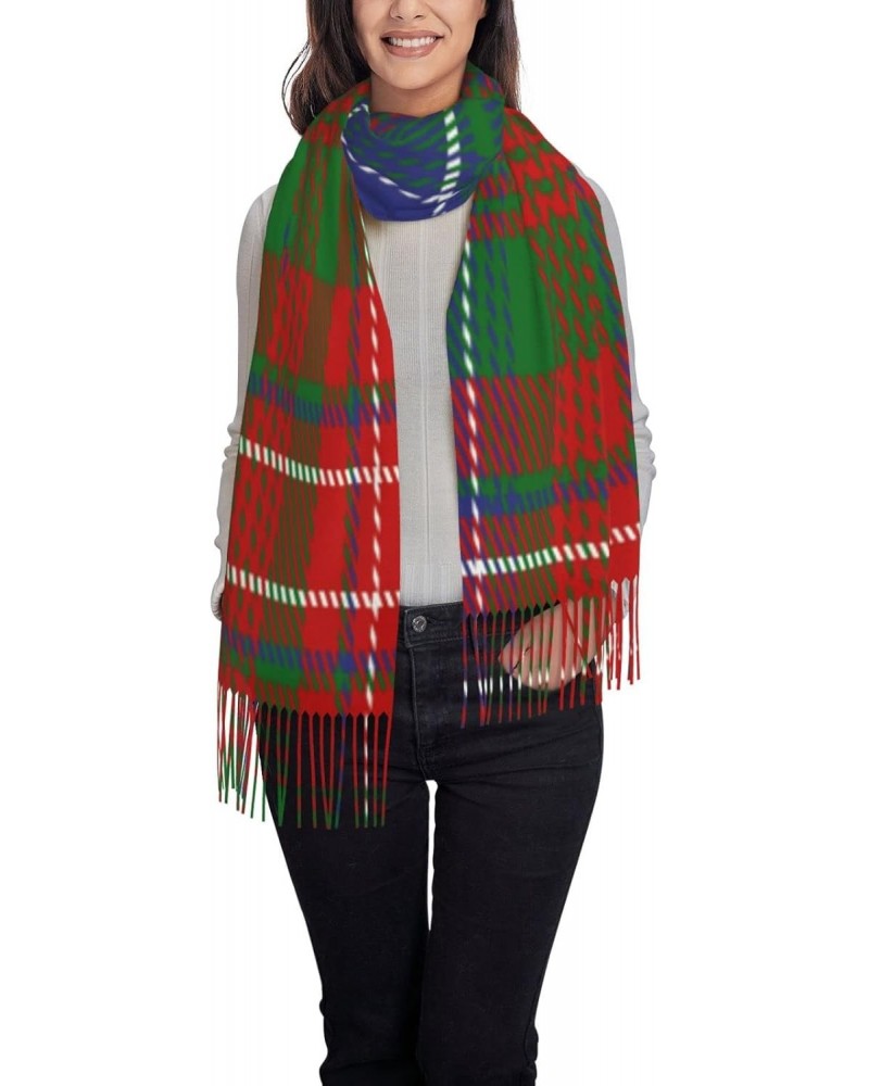 Soft Cashmere Feel Scarf Winter Warm Scarves Large Pashmina ShawlScottish Clan Wilson Tartan Plaid $12.01 Scarves