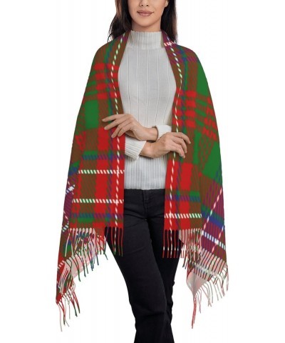 Soft Cashmere Feel Scarf Winter Warm Scarves Large Pashmina ShawlScottish Clan Wilson Tartan Plaid $12.01 Scarves