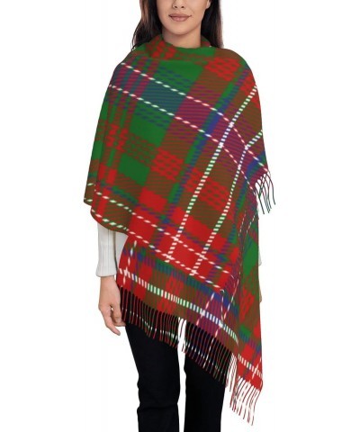 Soft Cashmere Feel Scarf Winter Warm Scarves Large Pashmina ShawlScottish Clan Wilson Tartan Plaid $12.01 Scarves