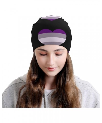 Graysexual Greysexual Pride Eco-Chic Knit Hats Fashionable Functionality for Modern Living Black $14.19 Skullies & Beanies