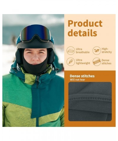 Balaclava Ski Mask, UV Protection for Men and Women, Skiing, Snowboarding, Motorcycle… Dark Grey $5.39 Balaclavas