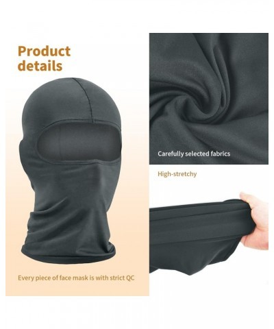 Balaclava Ski Mask, UV Protection for Men and Women, Skiing, Snowboarding, Motorcycle… Dark Grey $5.39 Balaclavas