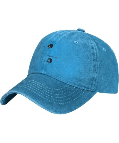 Lil Music Dicky Baseball Cap Vintage Classic Denim Hat Classic Unisex Leisure Adjustable Low Profile Black Blue $11.83 Baseba...