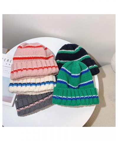 Cute Fleece Lined Beanie - Animal Warm Winter Hat for Men and Women - Soft Knit Cap with Pom for Cold Weather Greenb $11.33 S...