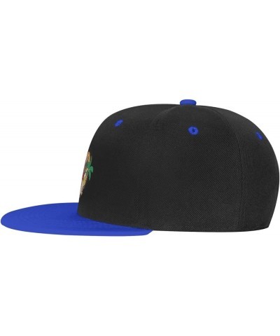 Cool Dog Baseball Cap for Men Women Snapback Hat Adjustable Flat Bill Hats Blue $12.11 Baseball Caps