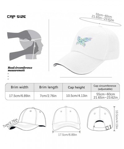 Baseball Hat Boho Style Butterfly Trucker Caps for Women Vintage Camo Snapbacks for Gift White $9.35 Baseball Caps