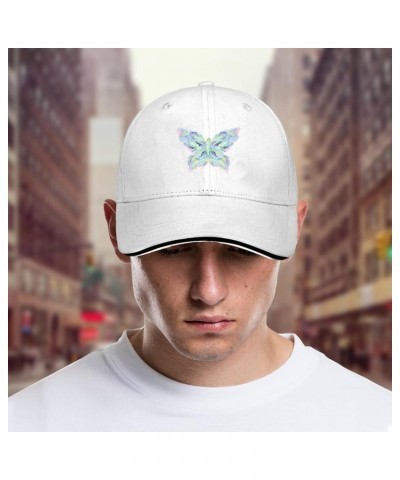 Baseball Hat Boho Style Butterfly Trucker Caps for Women Vintage Camo Snapbacks for Gift White $9.35 Baseball Caps