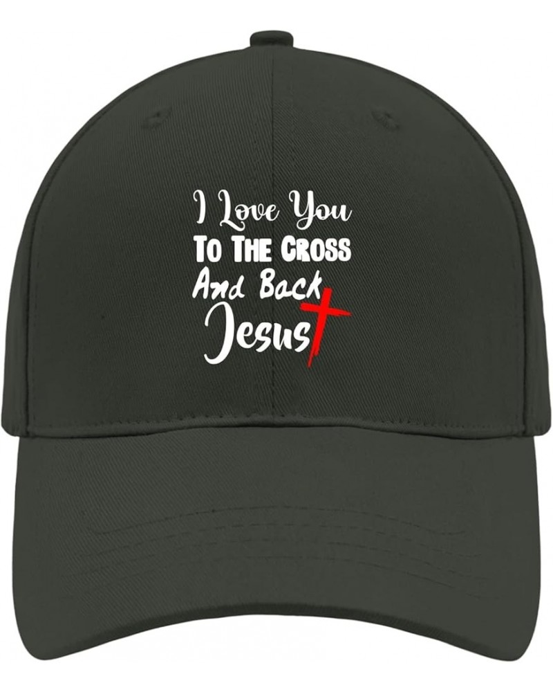 Hiking Hats for Men Funny Beach Baseball Cap for Womens Funny Hats Light Weight Baseball Cap Men Blackish Green $9.99 Sun Hats