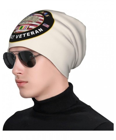 US Army Medic Gulf Combat Veteran Chic Knit Beanies: Cozy Skull Caps for Winter Warmth at Home & Outdoors!73 $12.13 Skullies ...