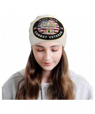 US Army Medic Gulf Combat Veteran Chic Knit Beanies: Cozy Skull Caps for Winter Warmth at Home & Outdoors!73 $12.13 Skullies ...