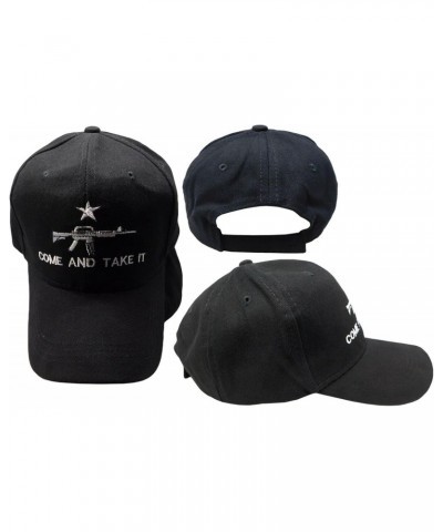 Dad Hat M-4 Come and Take It Cati Black Cotton Adjustable Embroidered Baseball Hat Cap $22.56 Baseball Caps