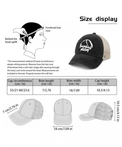 Baseball Mom Golf Hat Men's Hat AllBlack Hiking Hat Women Gifts for Girlfriends Golf Cap $9.45 Baseball Caps