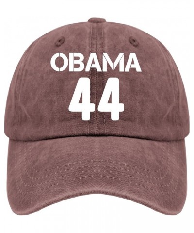 Womens Sun hat Funny 90S Obama 44 Mens hat Sports hat Gifts for Girlfriends Hiking Caps Wine Red $9.45 Sun Hats