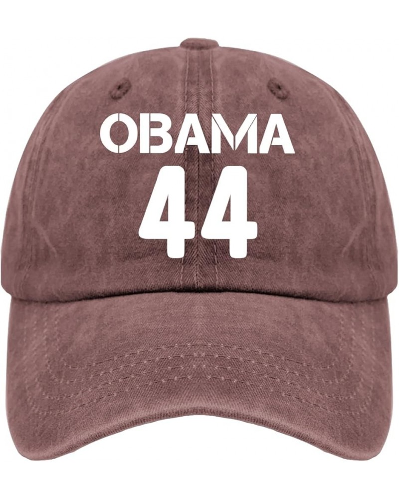 Womens Sun hat Funny 90S Obama 44 Mens hat Sports hat Gifts for Girlfriends Hiking Caps Wine Red $9.45 Sun Hats