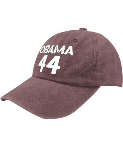 Womens Sun hat Funny 90S Obama 44 Mens hat Sports hat Gifts for Girlfriends Hiking Caps Wine Red $9.45 Sun Hats