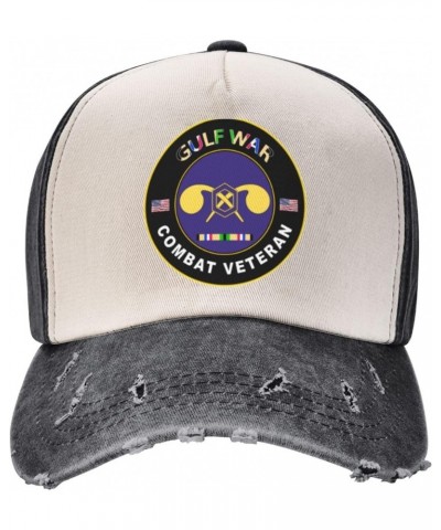 US Army Chemical Corps Gulf Combat Veteran Upgrade Style with Adjustable Cotton Baseball Caps $17.45 Baseball Caps